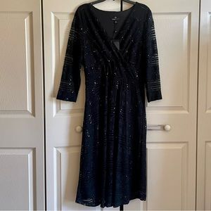 3 FOR $30: Elegant cocktail dress in sequins & lace